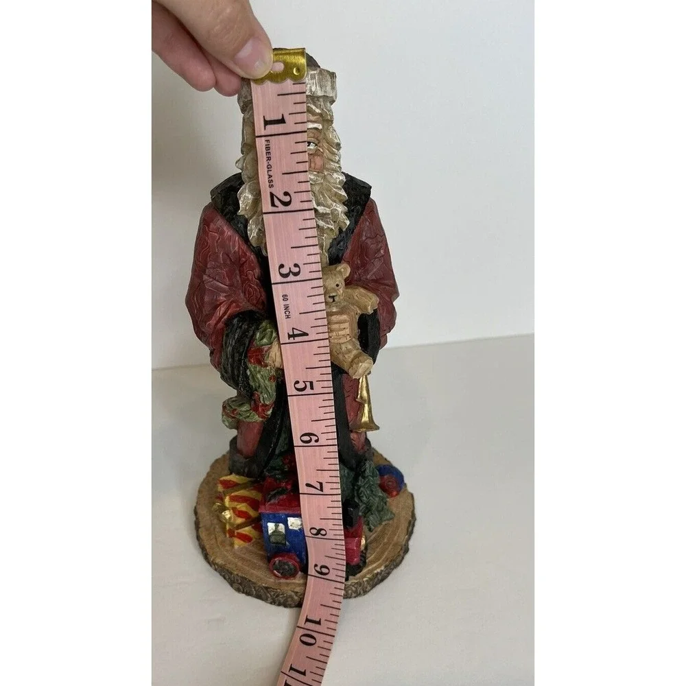 Collectible Santa Figurine Cedar Creek Collection Holiday Christmas Vintage